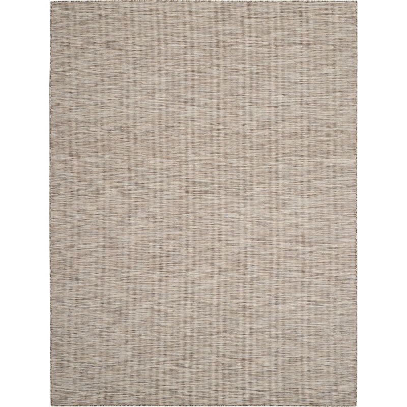 Positano Warm Oatmeal Beige 8' x 10' Easy-Care Synthetic Area Rug