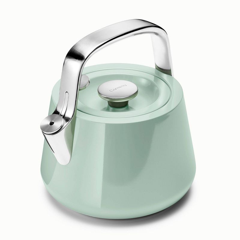 Mint Green Stainless Steel Whistling Tea Kettle