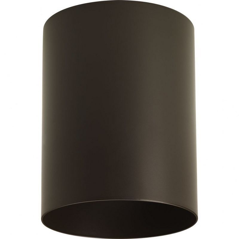 Antique Bronze 5" LED Indoor/Outdoor Flush Mount Cylinder