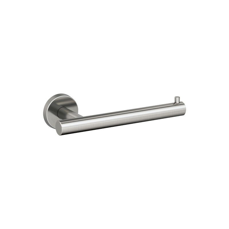 Arrondi Stainless Steel Contemporary Single Post Tissue Roll Holder