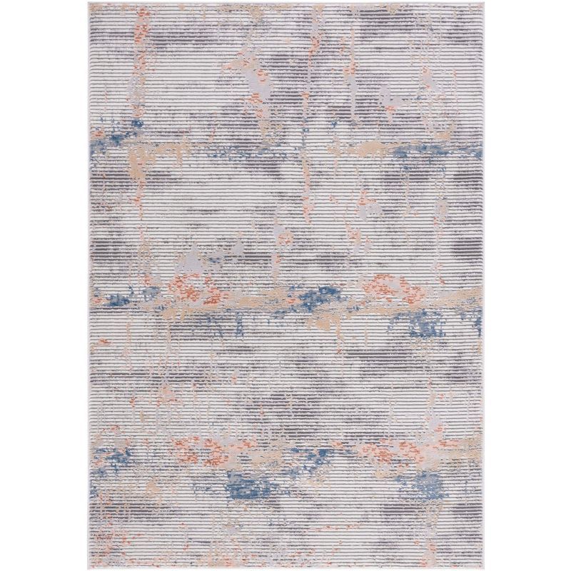 Eternal Charm 4' x 6' Hand-Knotted Gray Wool Blend Area Rug