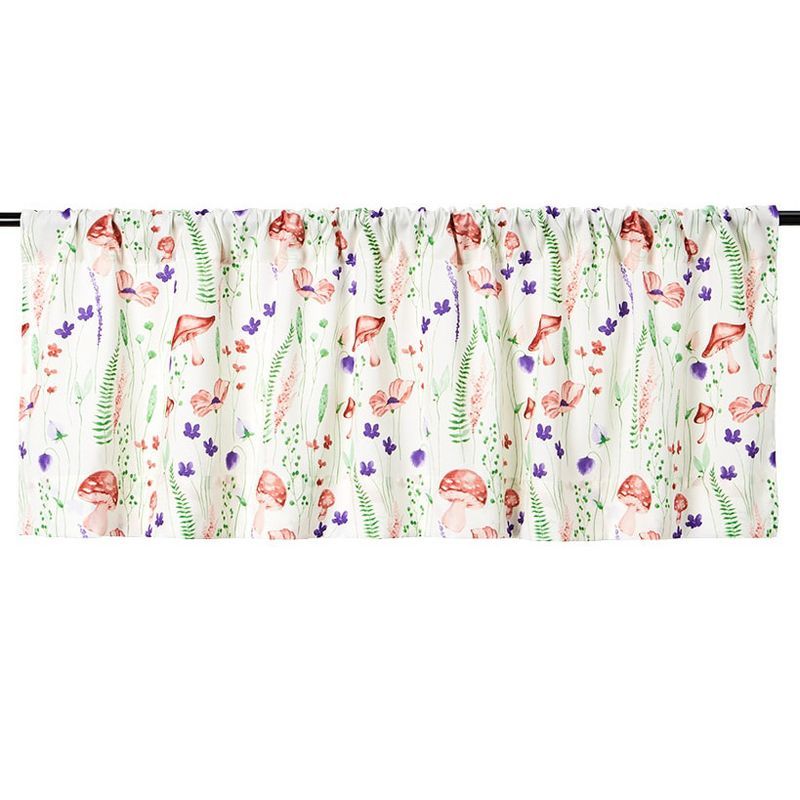 Stella Mushroom and Blossom Polyester Valance