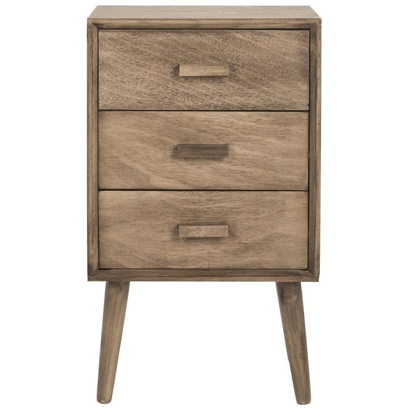 Pomona 27" Desert Brown Pine 3-Drawer Chest