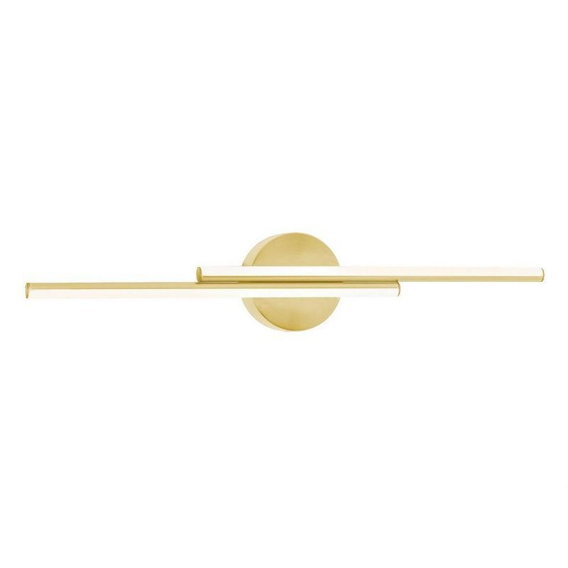 Ella 24'' Satin Brass LED Dimmable Vanity Light