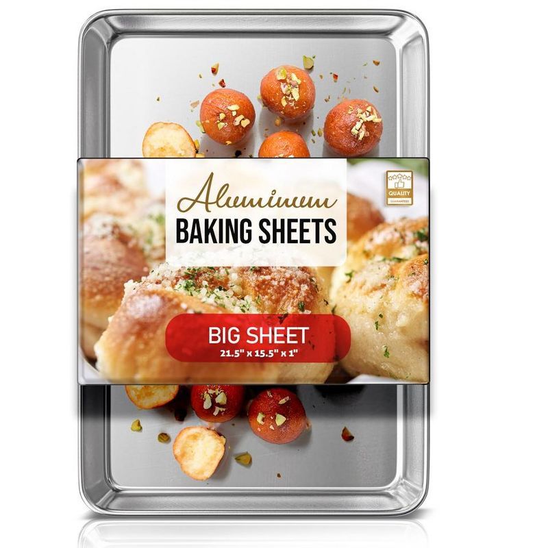 JoyTable Large Aluminum Non-stick Baking Sheet Pan