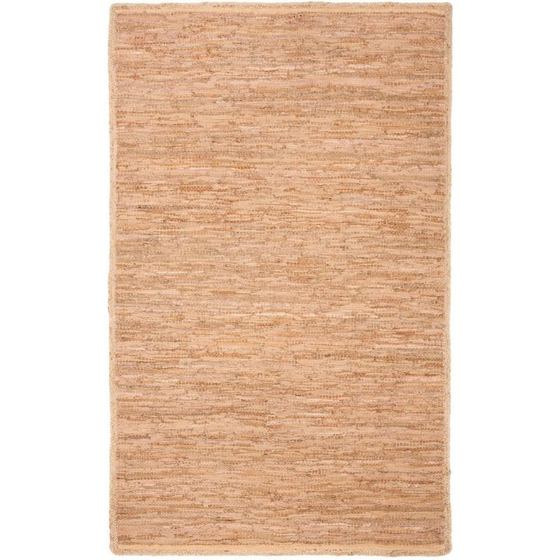 Cape Cod 6' x 9' Camel Natural Wool Cotton Area Rug