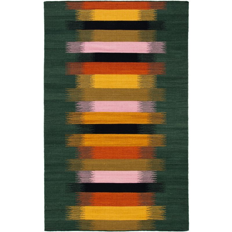 Dhurries DHU642 Hand Woven Area Rug  - Safavieh