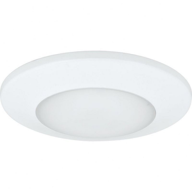 Sleek White 7.5" LED Flush Mount Light with Energy Star