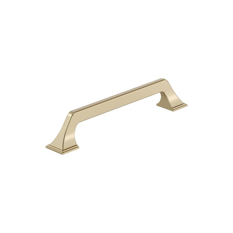 Golden Champagne 6-5/16 Inch Modern Bar Cabinet Pull