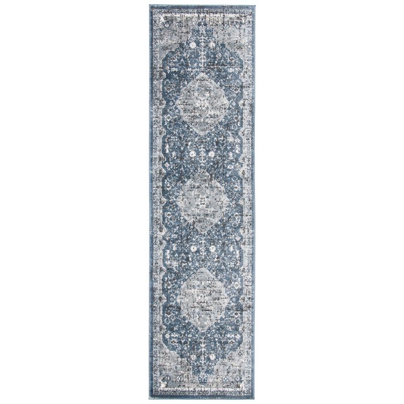 Hand-Knotted Red Synthetic Rectangular Area Rug