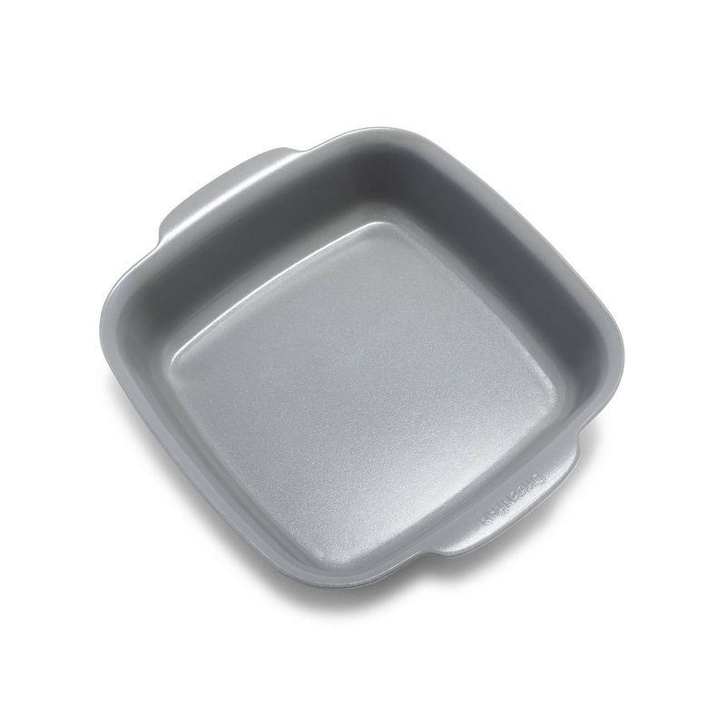 Gray Aluminum Nonstick Square Baker Dish with Handles