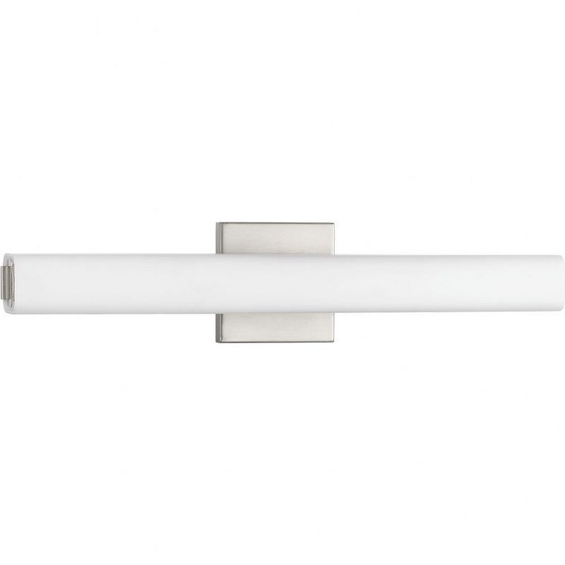 Brushed Nickel 22" LED Bath Vanity Light with Opal Glass