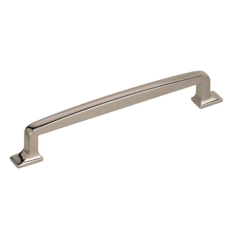 Polished Nickel 6-5/16" Modern Cabinet Bar Pull