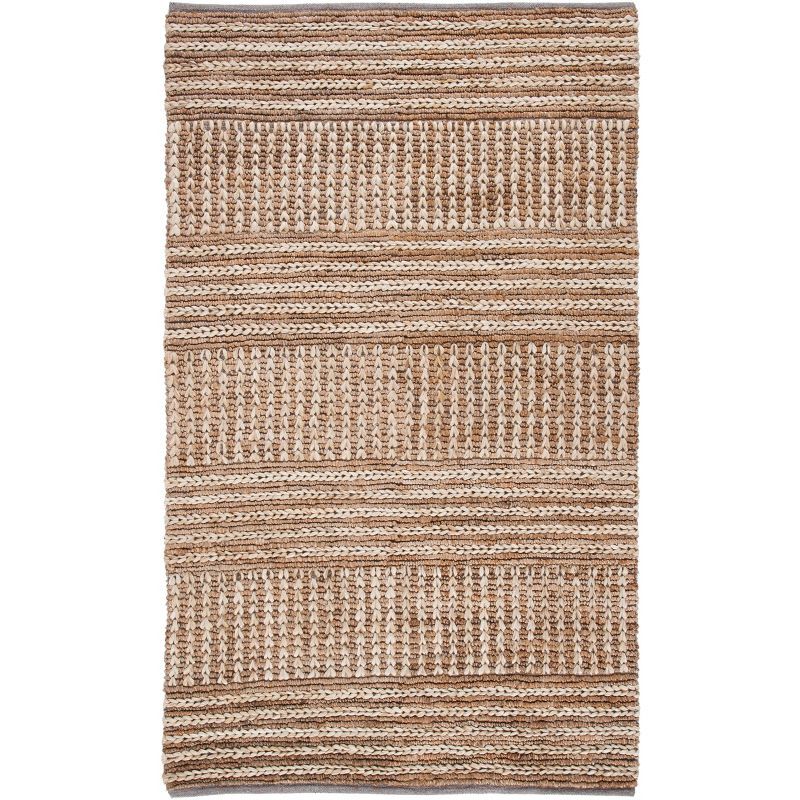 Hand-Knotted Eco-Friendly Natural Fiber 6' x 9' Area Rug