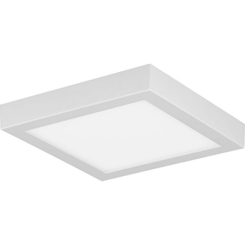 Everlume 7" White Polycarbonate LED Flush Mount Light