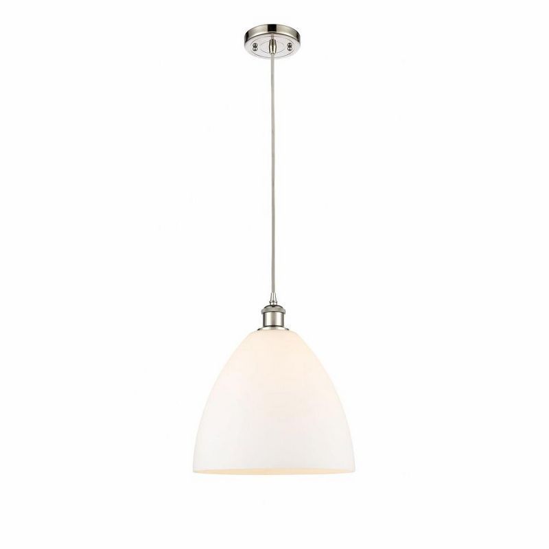Ballston 14.75'' Polished Nickel Mini Pendant with LED Option