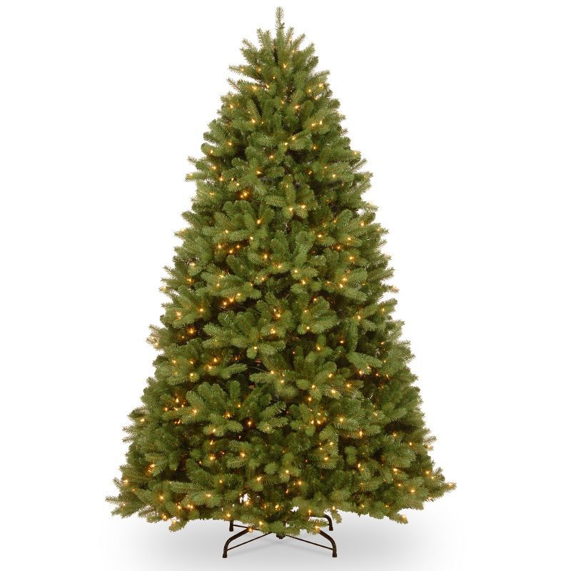 6-Foot Green Newberry Spruce Pre-Lit Artificial Christmas Tree