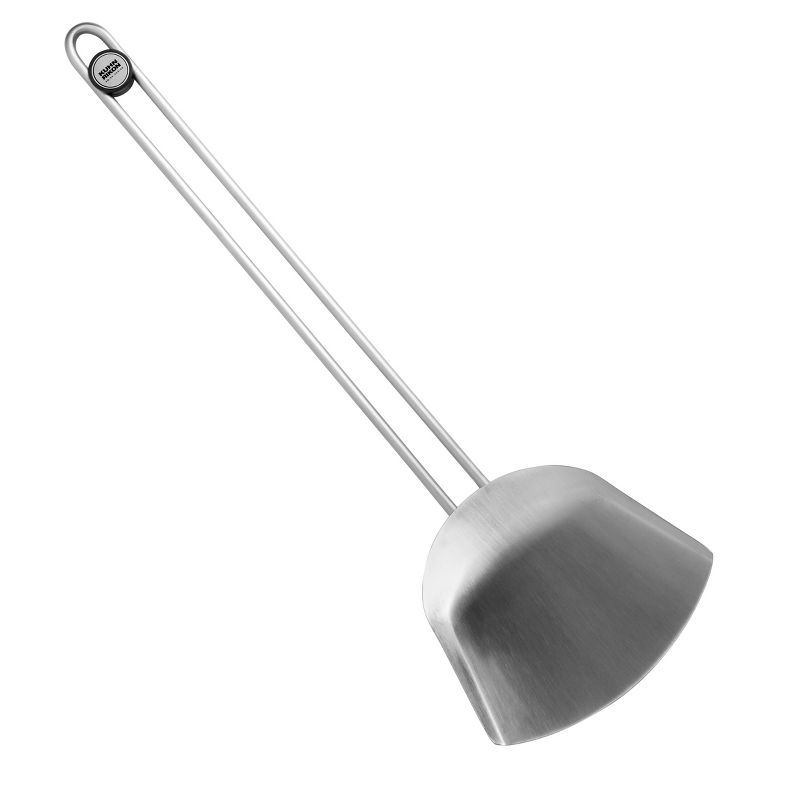 Stainless Steel 13.75" Wok Spatula with Loop Handle