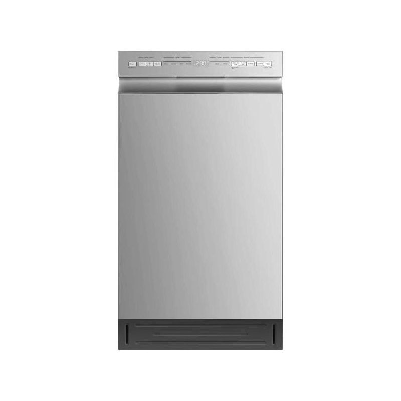 Midea Stainless Steel 18" Built-in Dishwasher with 8 Place Settings