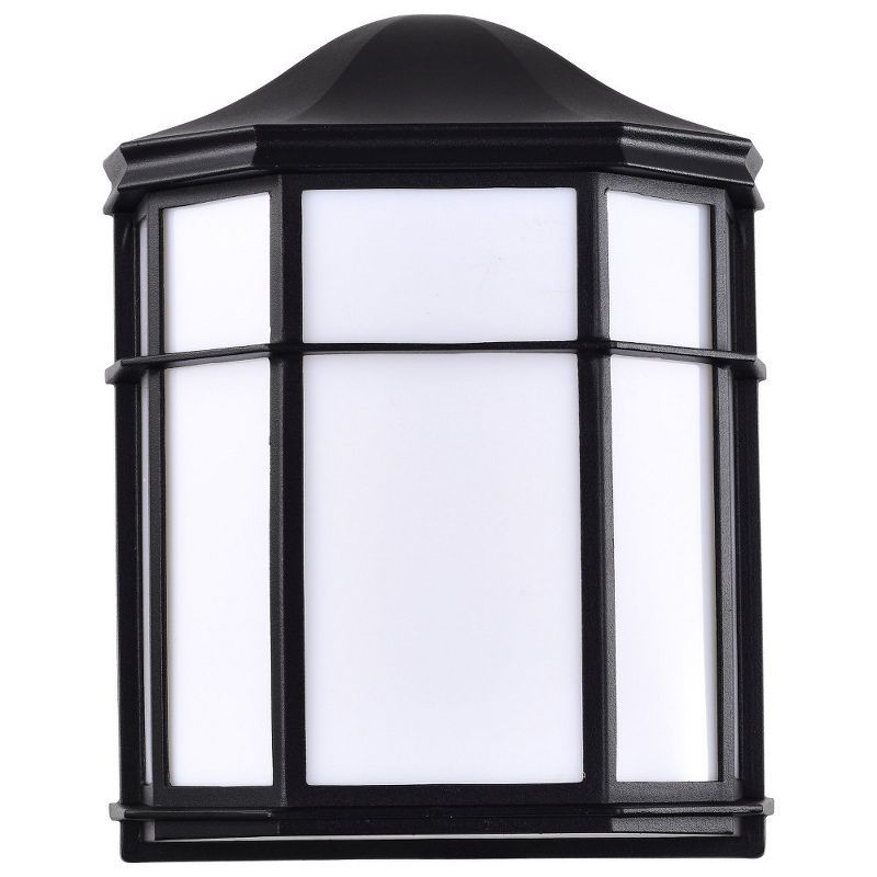 Black Aluminum Dimmable LED Outdoor Lantern