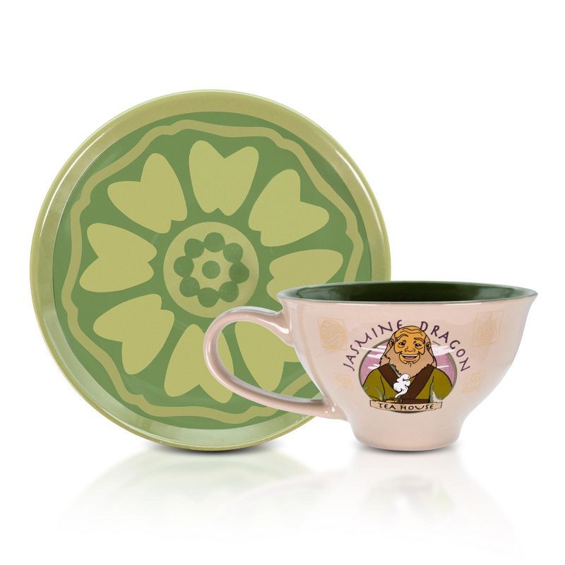 Avatar Jasmine Dragon Ceramic Teacup and Saucer Set