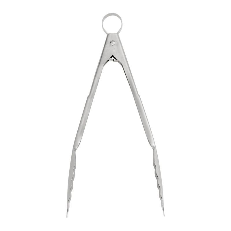 Cuisipro 9.5 Inch Stainless Steel Locking Tongs