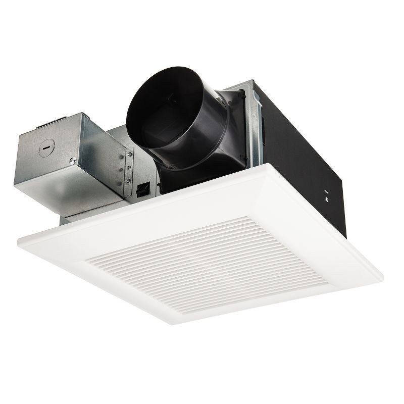 White Energy Star Retrofit Bathroom Ceiling Exhaust Fan