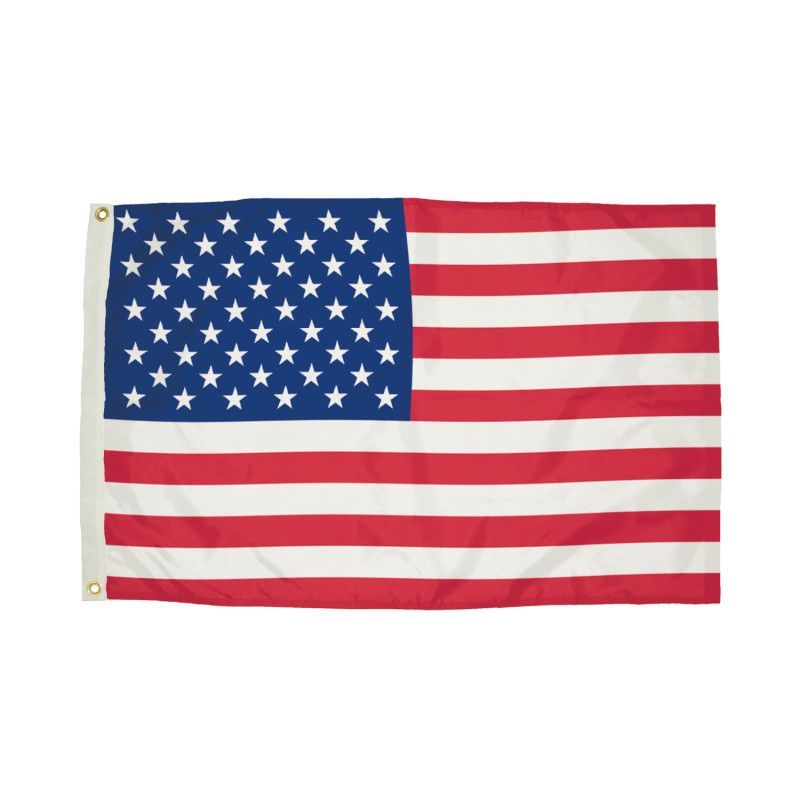 Durawavez 2' x 3' Patriotic Nylon Outdoor Flag