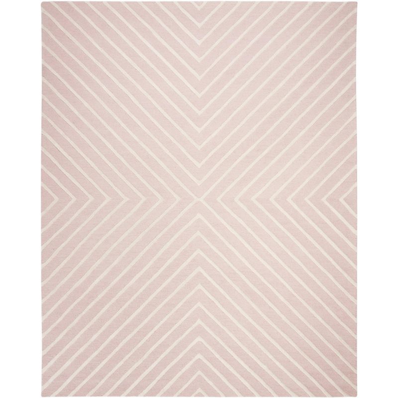 Ivory Whisper Hand-Tufted Wool Kids' Area Rug 8' x 10'