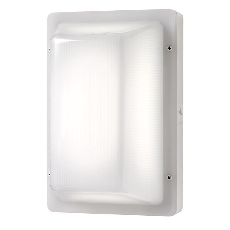 ETI White Frosted Glass Polycarbonate LED Bulkhead Light