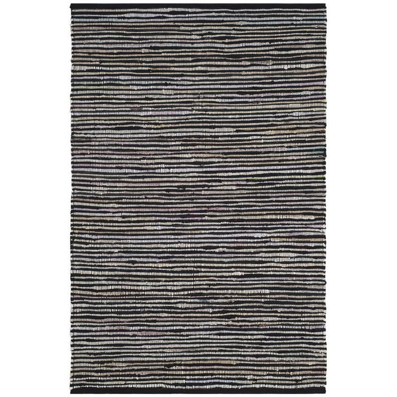 Sunbeam Stripes Hand-Woven Wool Area Rug, 4' x 6', Yellow/Multi