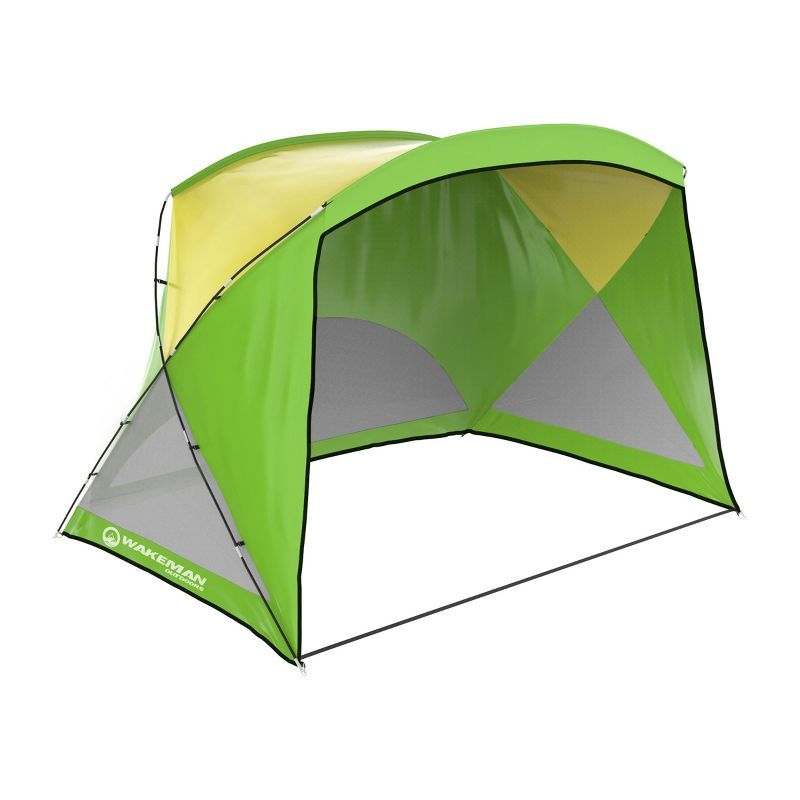 Green UV Protection Beach Tent with Carry Bag