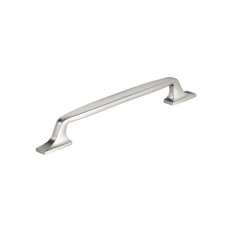 Polished Nickel Modern Industrial Cabinet Bar Pull