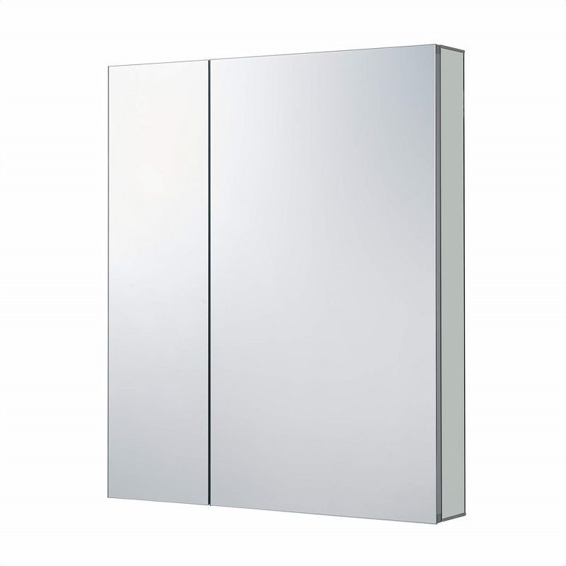 30 x 36 Aluminum Mirrored Bathroom Medicine Cabinet