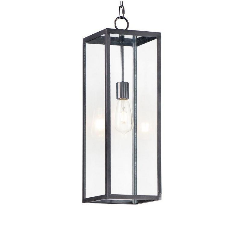 Catalina Dark Bronze Glass Indoor/Outdoor Pendant Light