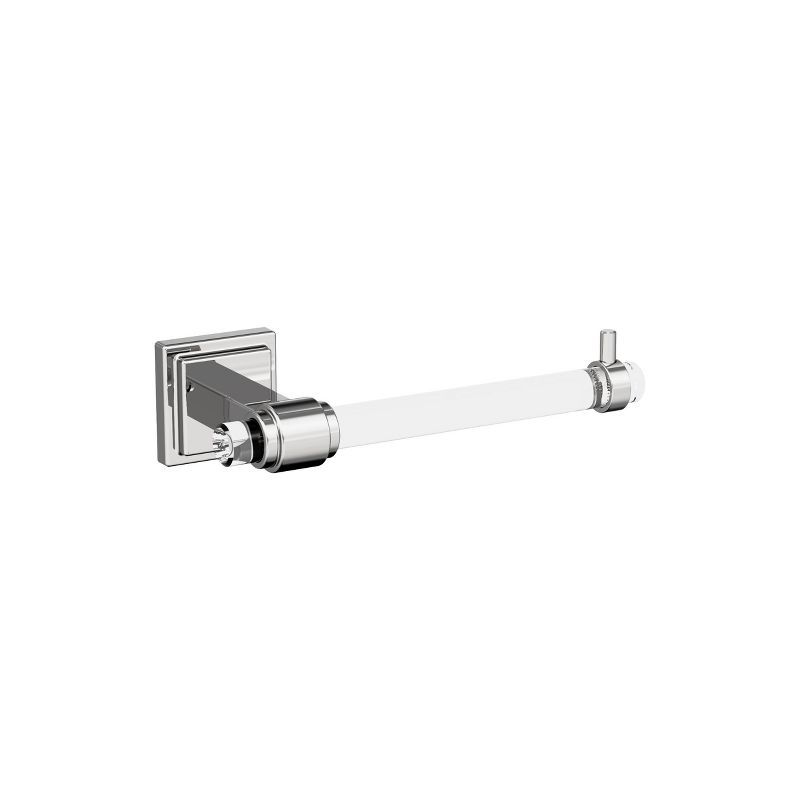 Amerock Glacio Wall Mounted Single Post Toilet Paper Holder