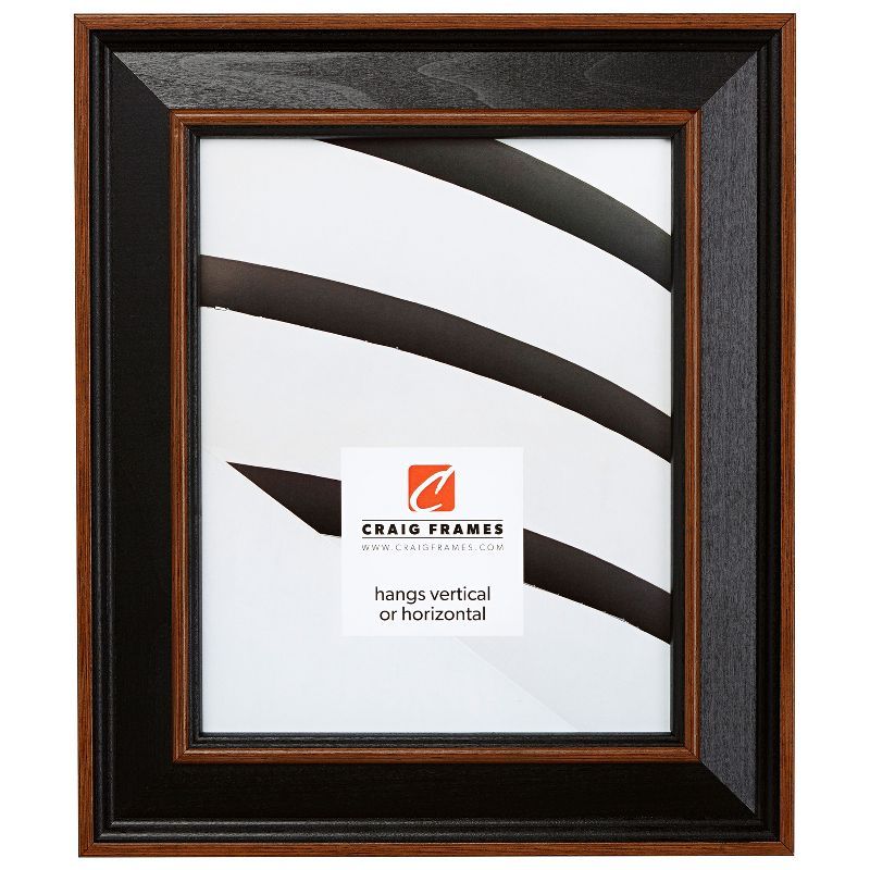 Classic Black Poplar Wood Wall Picture Frame