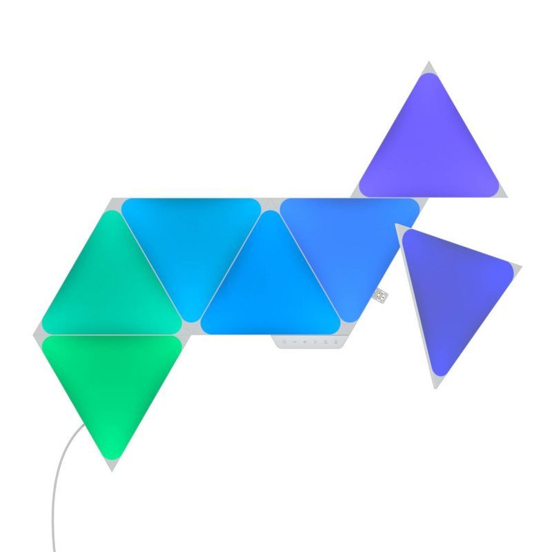 Nanoleaf 7-Pack Smart RGBW Triangle LED Light Panels