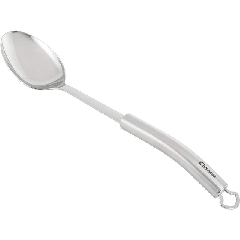 Chantal 14-Inch Stainless Steel Solid Mixing Spoon