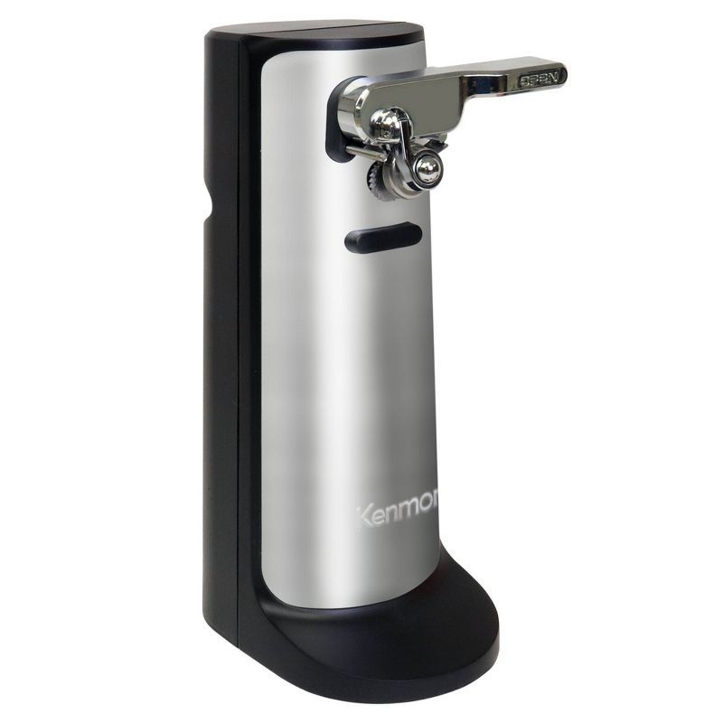 Kenmore 3-in-1 Stainless Steel Electric Can Opener with Knife Sharpener