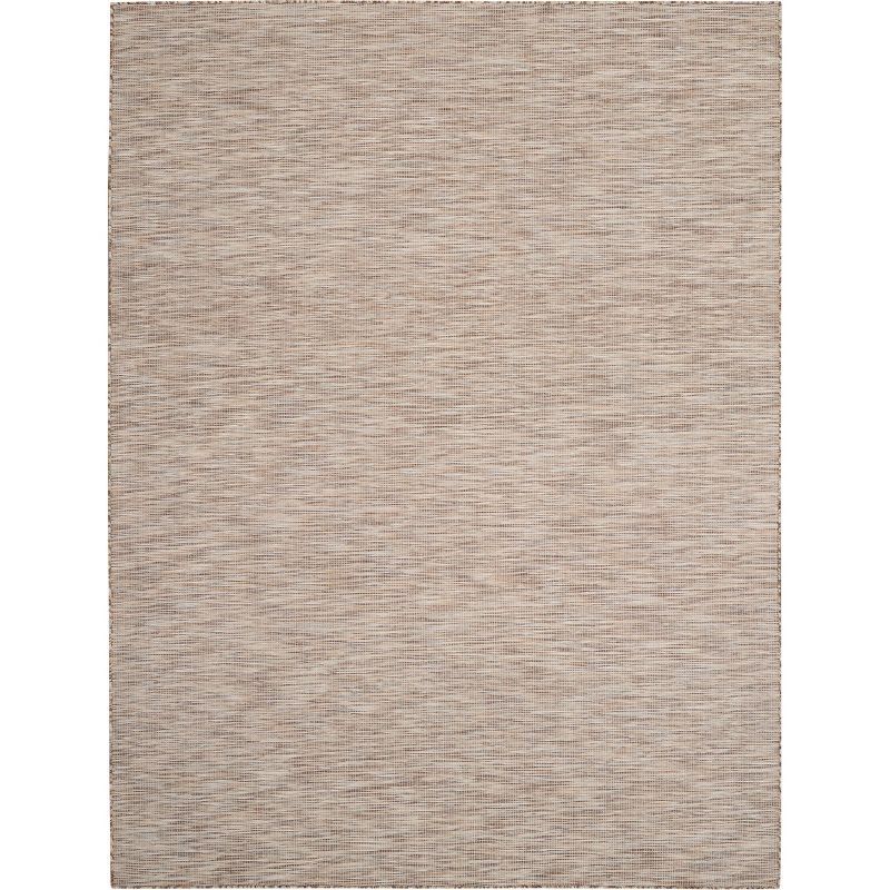 Positano Warm Oatmeal Beige 6' x 9' Easy-Care Synthetic Area Rug