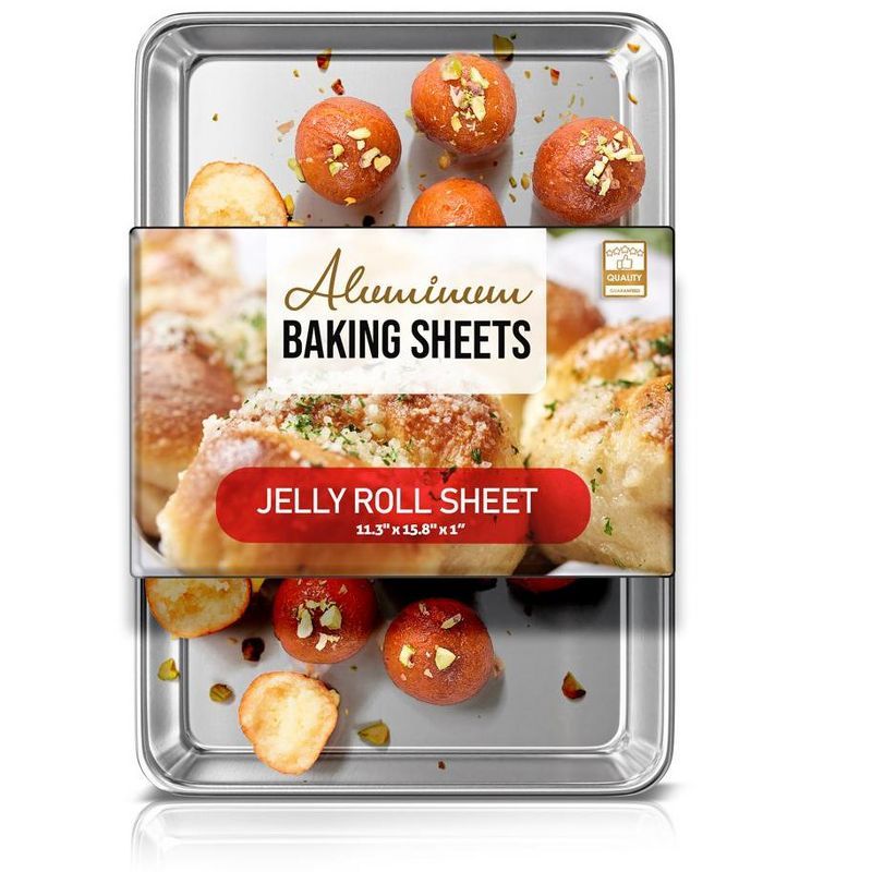 JoyTable Aluminum Steel Nonstick Jelly Roll Baking Sheet