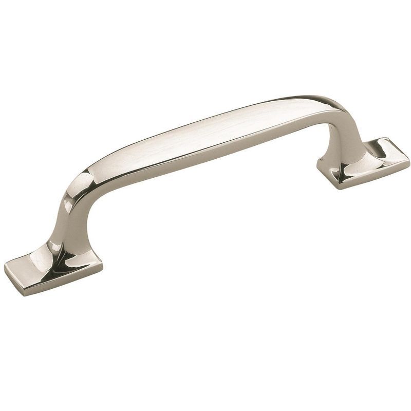 Polished Nickel 3" Cabinet Drawer Pull with Mounting Hardware