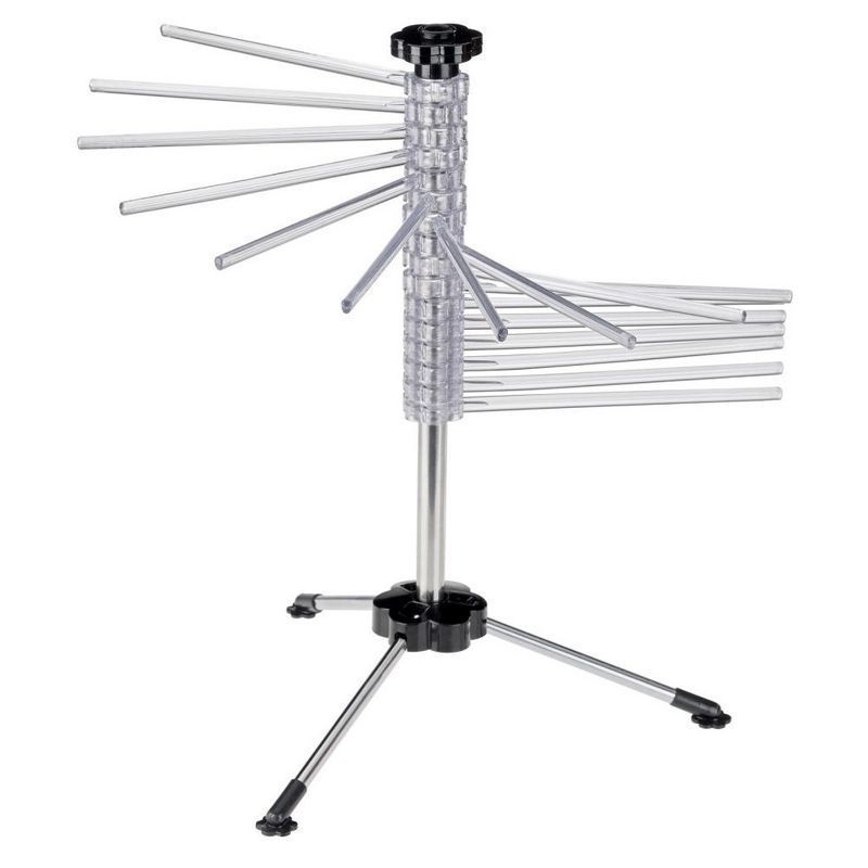 Stainless Steel Pasta Drying Rack with Transfer Rod