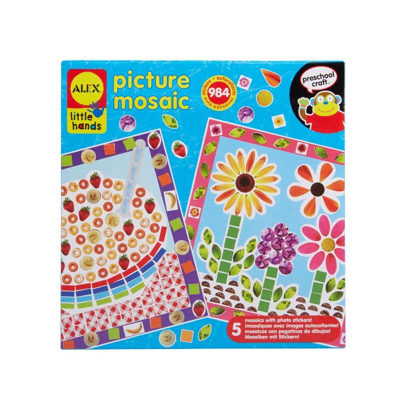 Alex Toys Little Hands Picture Mosaic Art Kit for Kids