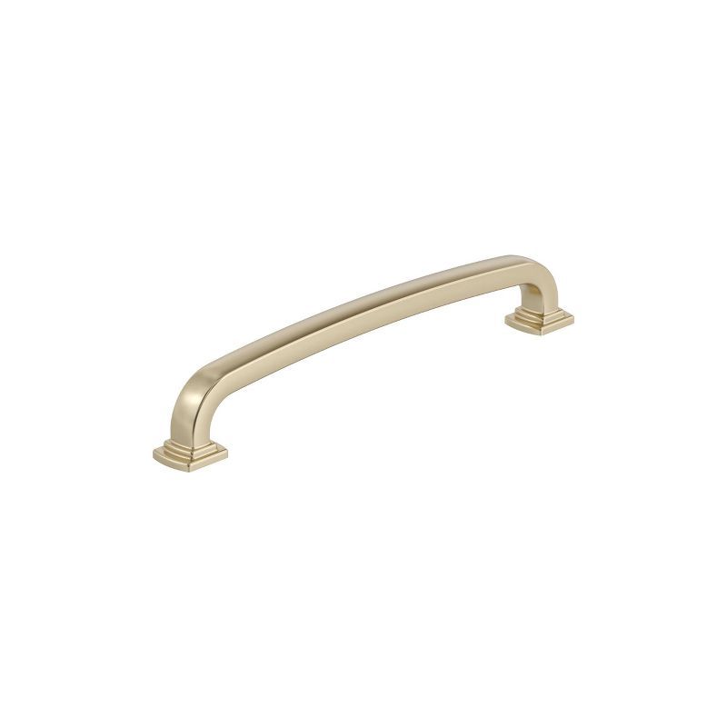 Golden Champagne 6-5/16" Polished Chrome Bar Pull