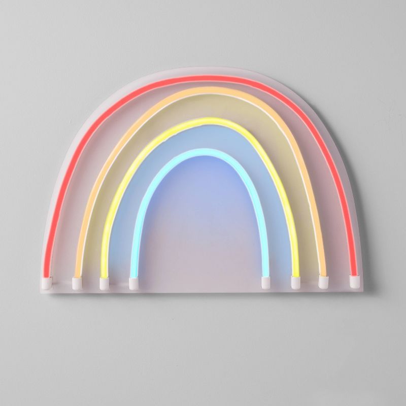 Colorful Acrylic Rainbow Neon Kids' Wall Decor