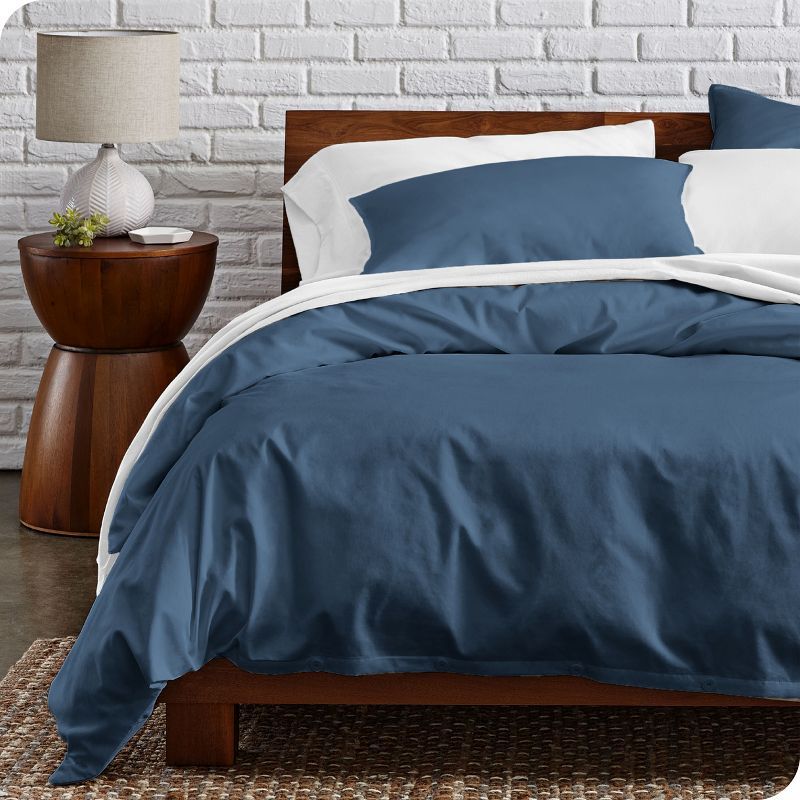 Bering Sea Organic Cotton Full/Queen Percale Duvet Cover Set