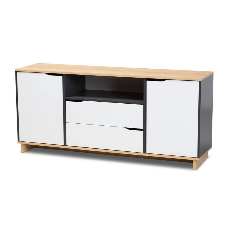 Reed Multicolor 2-Door Wood Dining Room Sideboard