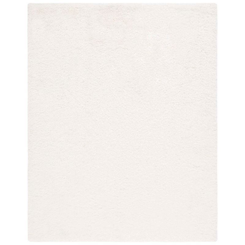 Ivory Luxe Hand-Tufted Shag Area Rug 9' x 12'